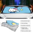 thumbnail image 5 of Windshield Sun Shade Foldable Car Front Window Sunshade For Car Suv Trucks Vans - Best Heat Shield Blocker Visor Cover Blocks Uv Rays And Keeps Your Vehicle Cool-Medium, 5 of 5