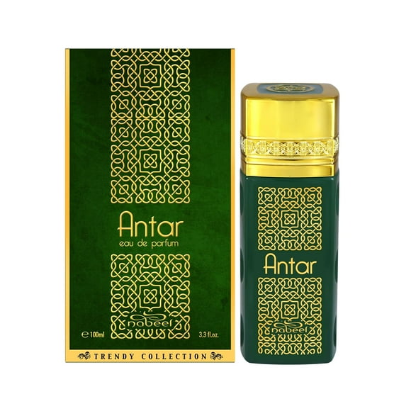 Nabeel Antar Eau De Parfum For Men & Women 100ml, 3.4 Fl.oz. - Trendy Collection | Long Lasting Unisex Perfume | Non Alcoholic | With Apple, Saffron & Amber Notes