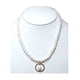 thumbnail image 1 of Collar De Perla Cultivada Con Dije Broche chapa de Oro Elegante, 1 of 5