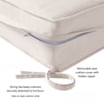 thumbnail image 4 of Sunbrella 2-Piece Outdoor Deep Seat Cushion Set in Cast Pumice, 4 of 9
