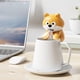 thumbnail image 1 of Mini Ventilador Portátil con Forma de Perro Soplador, Taza Colgante para Comer y Beber., 1 of 6