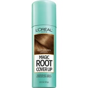 L'Oreal Paris Magic Root Cover Up Concealer Spray, 02 Light Golden Brown, 2 oz