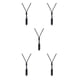 thumbnail image 2 of Collar de cristal de piedra natural Sonducket Obsidiana ajustable, 2 of 6