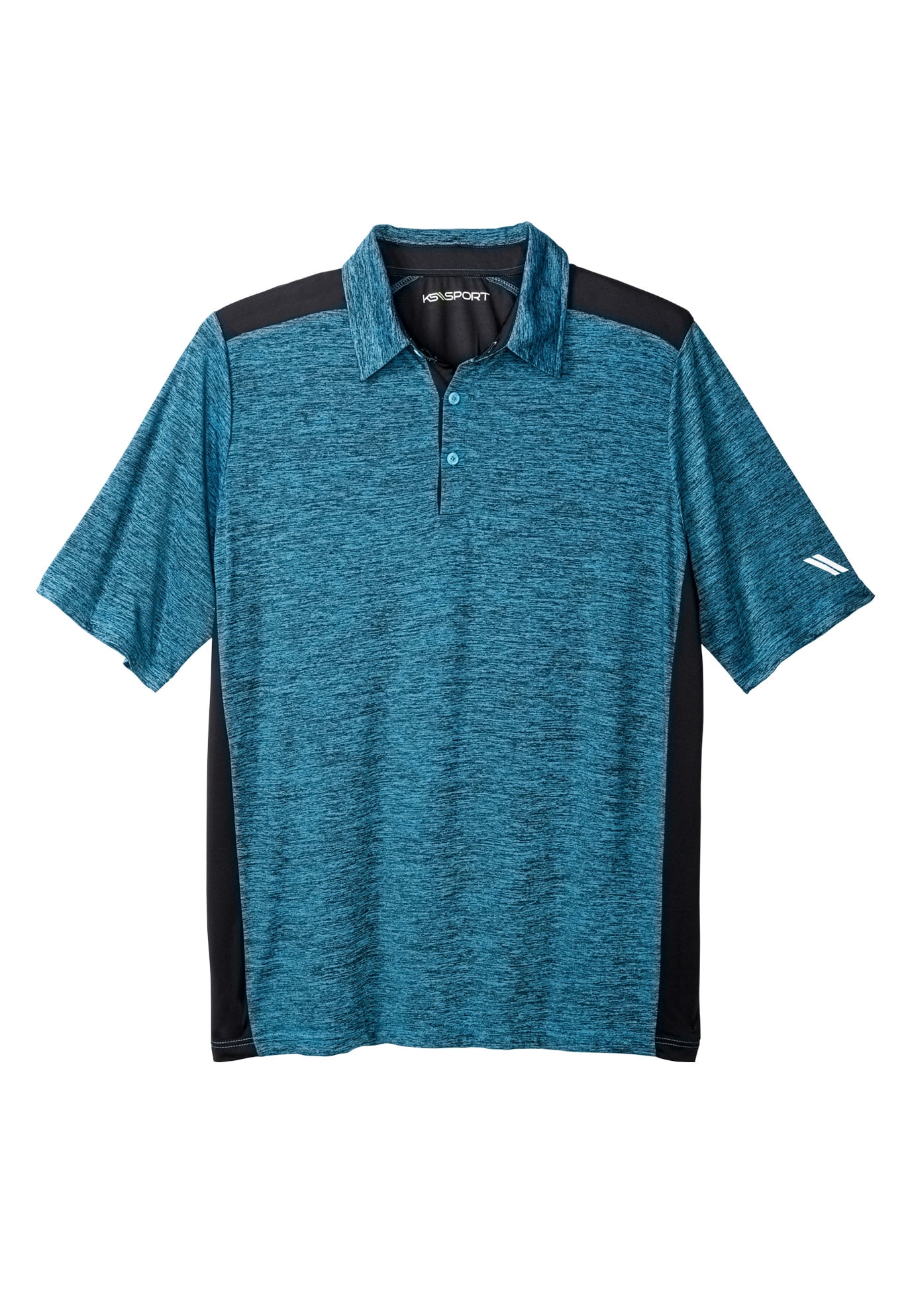 Kingsize Sport Collection Mens Big /& Tall Tech Polo