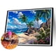 thumbnail image 1 of Cuadros Decorativos Seaside Beach 5D DIY Diamond Painting Kits Full Round Drill Wall Decor (G1035) Wdftyju embutido en tela, 1 of 9