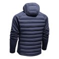 thumbnail image 5 of Men's Lightweight Puffer Jackets, Water-Resistant Casual Winter Hooded Coat, Travel, 5 of 6