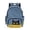 Blue and Black - Cute Cat, variant on Cartoon Capybara Printed 17" School Backpack for Kids Teen Girls Lightweight Durable Bookbag with 1 Main Compartment, Front Zipper Pocket, Back to School Gift