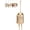 B, variant on Hand-Painted Resin Animal Wind Chimes, Whimsical Vintage Hanging Bells for Outdoor Garden Decor, Durable Weather-Resistant Ornaments for Porch, Yard, Window, Farmhouse Decoration
