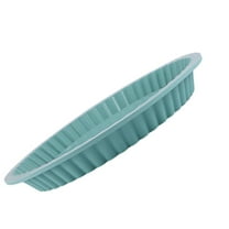 TABLZONE Non Stick Pie Pan Silicone Bakeware Sky Blue 1Pack