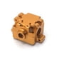 thumbnail image 1 of Caja de engranajes traseros frontales de metal 1:28 Cubierta de carcasa de cáscara de cáscara de carcasa de cáscara Reemplazo de piezas de actualización para WLTOYS 284131 K979 K989 K999 Gold Inevent FN009877-02, 1 of 6