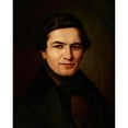 thumbnail image 2 of Wojciech Korneli Stattler 12x14 Gold Ornate Wood Frame and Double Matted Museum Art Print Titled - Portrait of a Man (1840), 2 of 4
