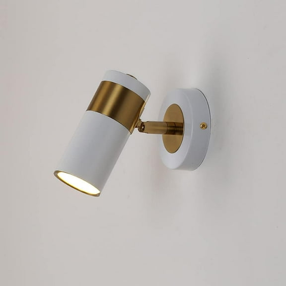 Bedside Wall Mount Reading Light Adjustable Wall Lamp Hardwired Sconce, Modern Wall Spot Lighting Fixture Indoor E27 Headboard Lamps for Bedroom Living Room Hallway