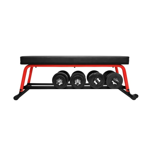 Sunny Health & Fitness Power Zone Strength Flat Bench - SF-BH6996