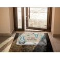 thumbnail image 4 of Welcome Winter Door Mat, Non Slip Funny Gnomes Entrance Mats Christmas Winter Snowflake Home Decor 30 x 17 Inch Rubber Kitchen Doormat for Xmas Holiday Entryway Front Porch Farmhouse Decoration, 4 of 6