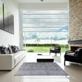 thumbnail image 6 of Ahgly Company Indoor Rectangle Mid-Century Modern Dark Gray Oriental Area Rugs, 8' x 12', 6 of 6