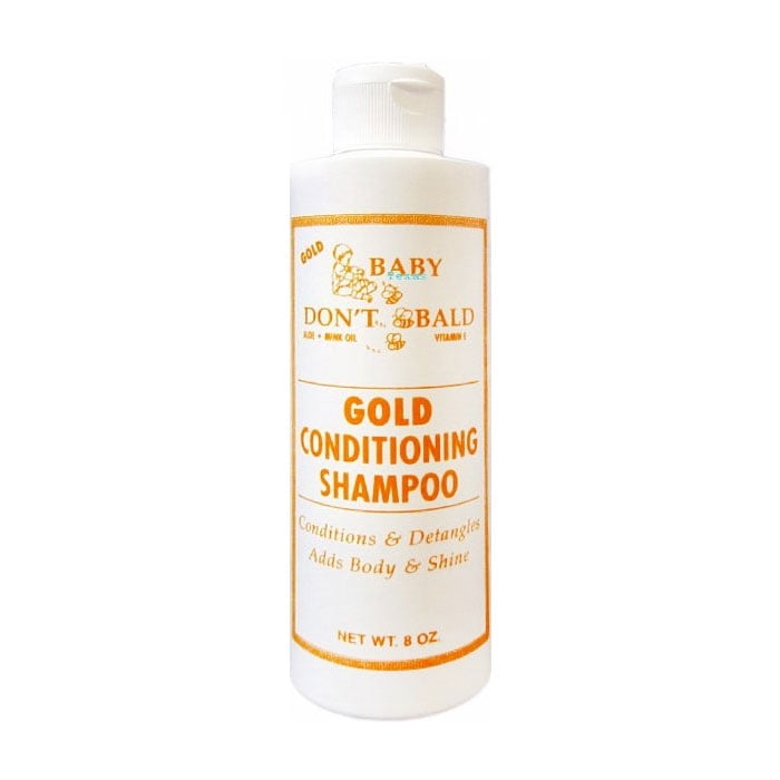 Baby Don't Be Bald Gold Conditioning Shampoo 8 Oz
