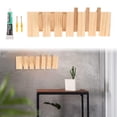 thumbnail image 3 of TISHITA Coat Hat Rack Wall Hooks for Hanging, Piano Keys Porch Hooks Rack ,Wall Mounted Coat Rack for Scarves Farmhouse 6 Hooks, 3 of 8