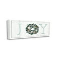 thumbnail image 3 of Stupell Industries Joy Holiday Seashell Wreath Graphic Art Gallery Wrapped Canvas Print Wall Art, Design by Elizabeth Tyndall, 3 of 7