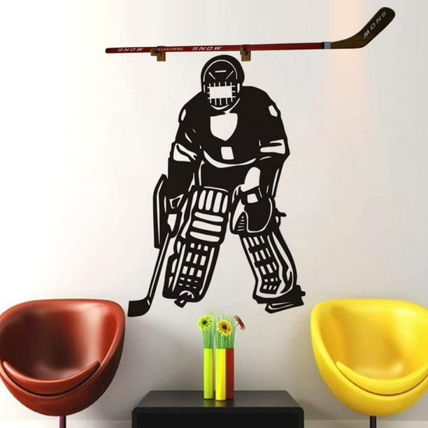 ztysn Support de séchage pour équipement de hockey - Porte-bâton de hockey sur glace Porte-équipement de hockey sur gazon - Grand support de rangement et présentoir de hockey en métal pour le