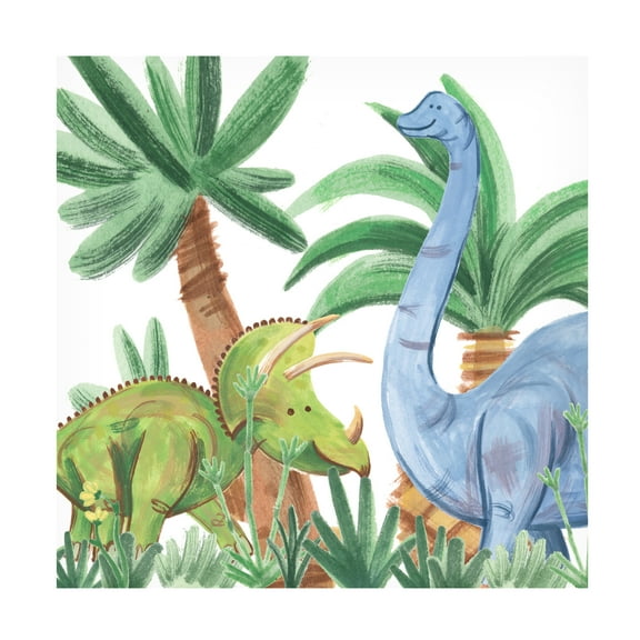 Jamie Douglas 'Dino Buddies II' Canvas Art