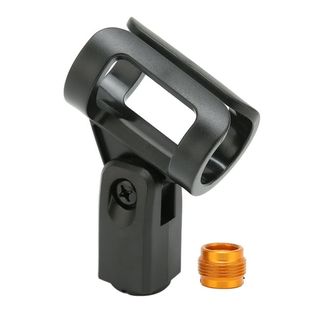 Soporte para micrófono JD‑10, clip universal para micrófono, soporte a prueba de caídas con adaptador de cobre macho de 5/8 pulgadas a hembra de 3/8 pulgadas