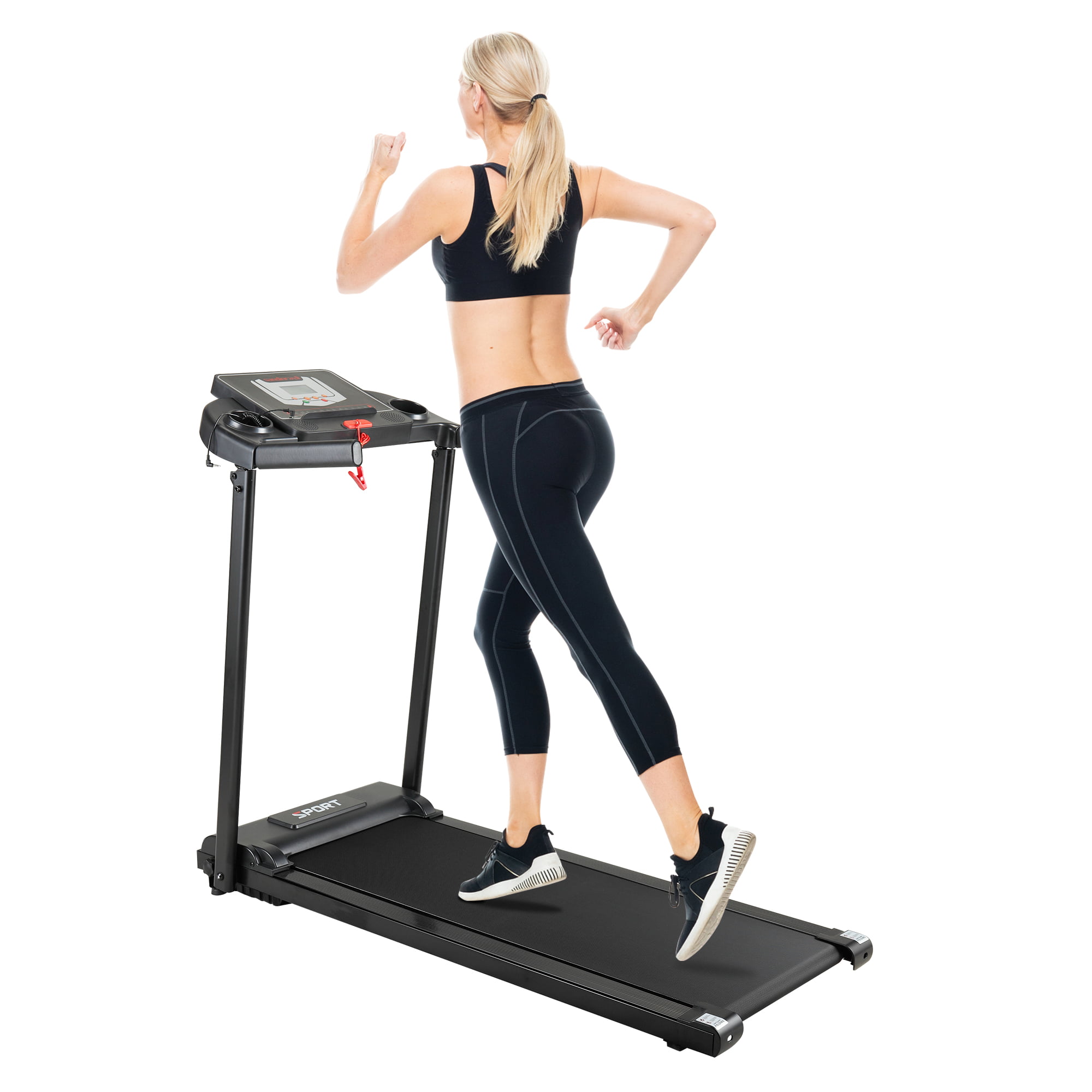 JAXPETY Folding Exercise Machine 2.0HP Electric Motorized Treadmill for Home Gym Exercise Walking Fitness 