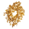 thumbnail image 5 of Vickerman 24" Gold Artificial Dogwood Glitter Wreath., 5 of 5