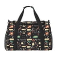 thumbnail image 1 of Fotbe Vegetable Quiche Bolsa de Viaje con Estampado, Bolsa de Fin de Semana para Mujer con Compartimento para Zapatos, Bolsa de Gimnasio con Bolsillo Húmedo, 1 of 7