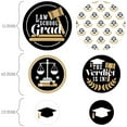 thumbnail image 2 of Big Dot of Happiness Law School Grad - Future Lawyer Graduation Party Giant Circle Confetti - Party Decorations - Large Confetti 27 Count, 2 of 7