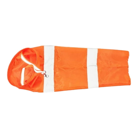 Aviation Chaussettes de Vent Léger avec des Sculptures de Vent Ceinture Réfléchissante pour le Jardin orange 60cm