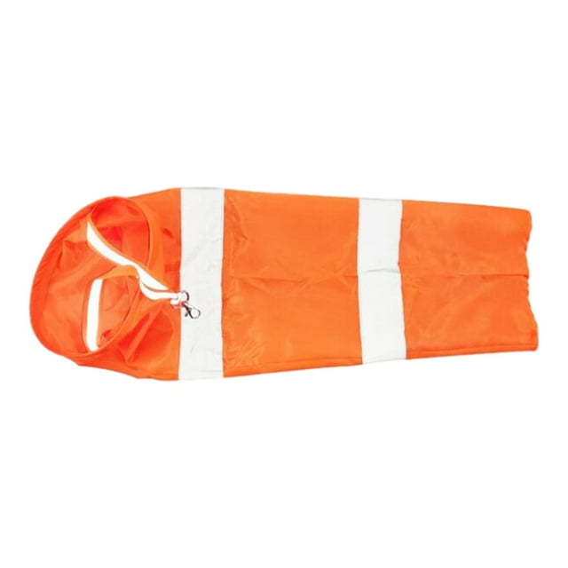 Windsock Oxford Cloth with Reflective Belt Lightweight orange 100cm
