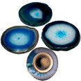 thumbnail image 5 of Creative Cup Mat Stone Natural Agate Sliced Coaster Compact Round Cup Mat Sliced for Living Room, 5 of 5