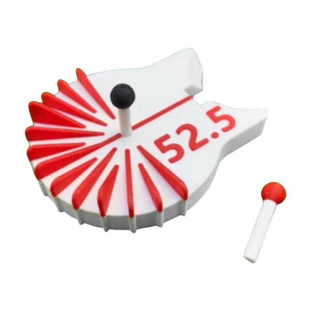 Entrenador de puntería para billar, suministros de ayuda para el entrenamiento de billar, piezas y accesorios. 15 grados