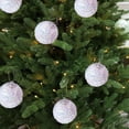thumbnail image 5 of Christmas Balls, 6pcs Red Glitter Foam Ornaments Set Lightweight Hanging Decorations for Christmas Tree Holiday Party Home Decor 2025, 5 of 6