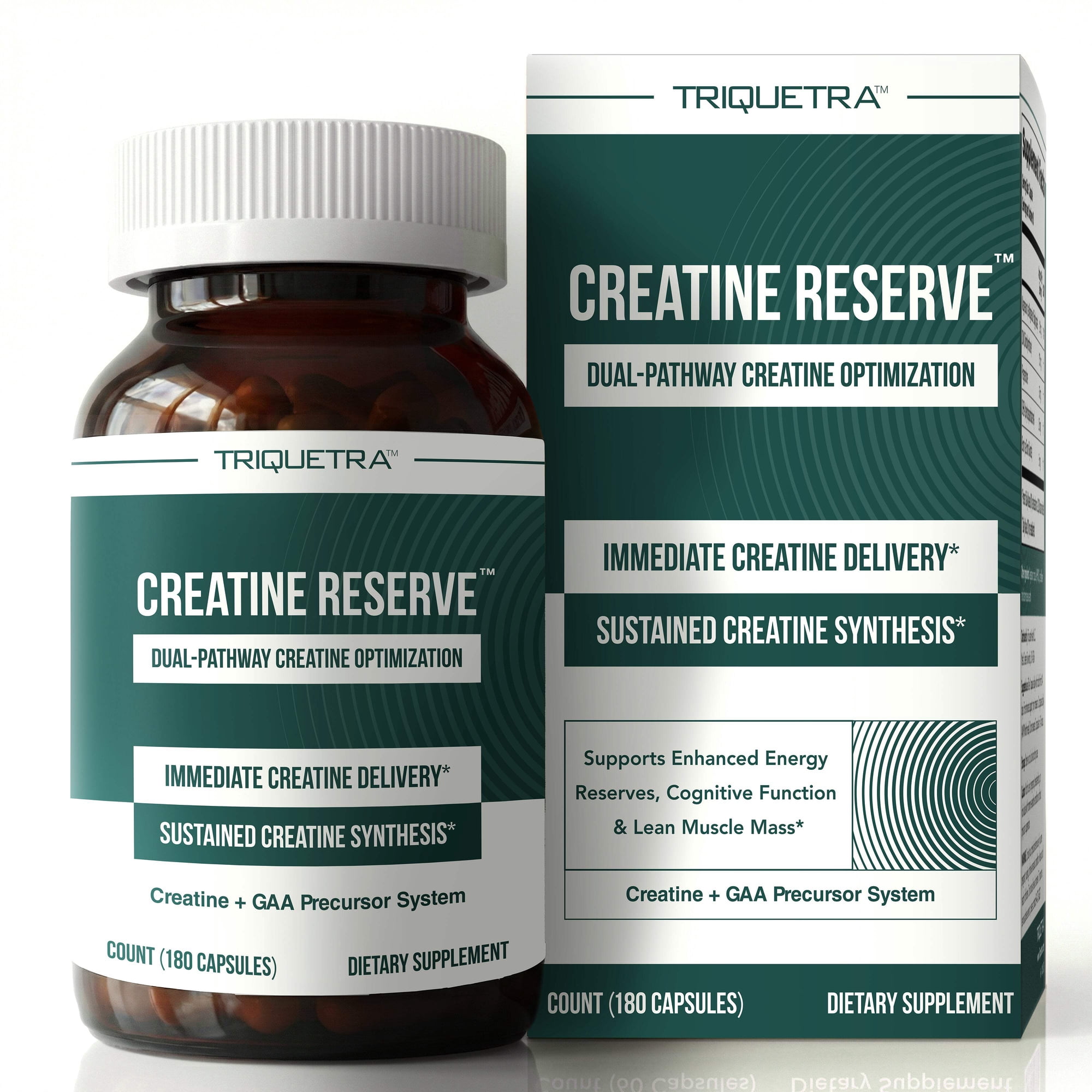 Triquetra Health Creatine Reserve™ Dual Pathway Creatine Complex