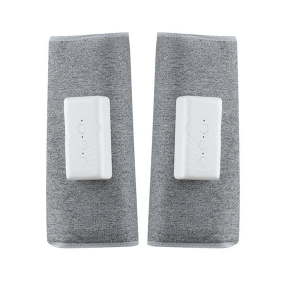 Air Waves Leg Massager; Air Pressure Massage & Constant Heat Therapy & Muscle Massage & Body Shaping; Wireless with Timer; Unisex; Gray