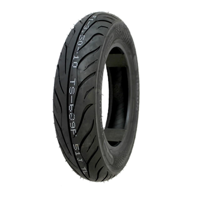 Llanta 3.50-10 para Moto Timsun TS 689F 4PR Tubeless Negro