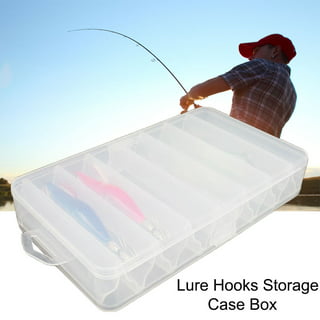 Kingdom Fishing Tackle Box Fish Lures Hooks Baits Compartments Storage Case  Box Fishing Tackle Box for Pesca Fishing Accessories