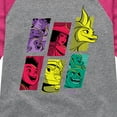 thumbnail image 3 of Raya and the Last Dragon - Dragon Tale Character Grid - Toddler & Youth Girls Raglan Graphic T-Shirt, 3 of 4