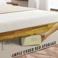 thumbnail image 6 of Acacia Sierra Solid Wood Bed Frame With headboard - King - Early American, 6 of 10