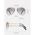 thumbnail image 2 of Men's Sunshade Driving Sunglasses Outdoor Vacation Beach (Color : A, Size : Medium), 2 of 4
