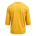 thumbnail image 5 of Havenx 250th Years Of American Freedom Usa T-Shirt for Men Crewneck Three-quarter Sleeve Shirts American Flag Design Graphic T-Shirt Patriotic Vintage Big and Tall Classic Tees,Yellow L, 5 of 5