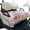 Watercolor Floral Design, variant on Whosucclay American Flag Golf Ball Print Folding Golf Cart Seat Covers, 4 Front Pocket Club Car Seat Covers for EZGO Yamaha TXT RXV