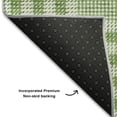 thumbnail image 5 of Addison Rugs Mayfield Premium Machine Washable Transitional Plaid Green Rectangle Rug, 5' x 7'6", 5 of 6