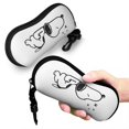thumbnail image 3 of Snoopy Sleep Peanuts Glasses Case Gifts For Girls Box Glasses Storage Box Cute Sunglasses Box 1, 3 of 6