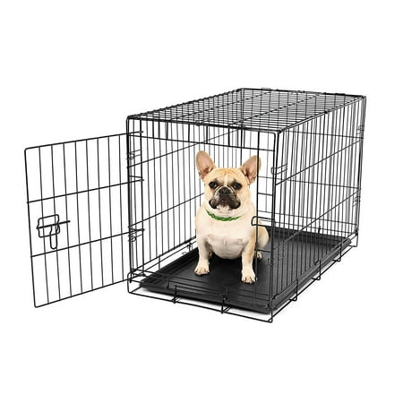 DOG CRATE 20x13x15 Small Pet Kennel Cage Folding Portable Travel
