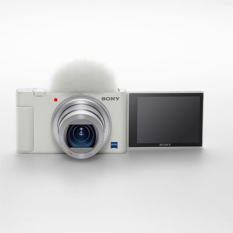 Sony ZV-1 Camera for Content Creators and Vloggers (White
