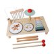 thumbnail image 5 of Instrumento de percusión infantil juguete de madera juguetes musicales kits de batería xilófono juguetes musicales para niños regalo, 5 of 9