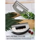 thumbnail image 4 of Kearding Picadora de verduras de acero inoxidable de doble cara para ensalada, rebanador de queso, comedor, cocina, Picnic, barbacoa, Cocina y Comedor, 4 of 6