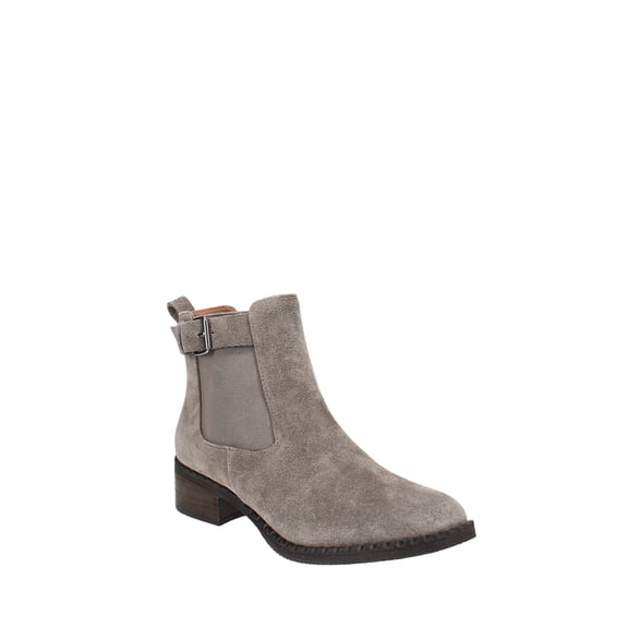 Gentle Souls By Kenneth Cole | Best Buckle Chelsea Boots | Grey | Size 5